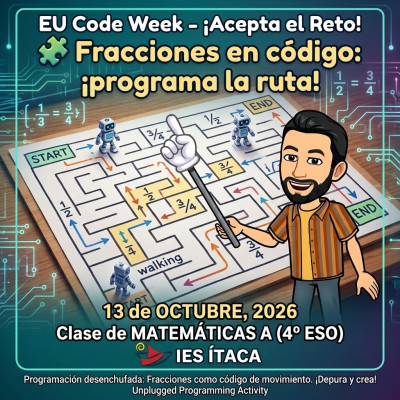 Fracciones en código: ¡programa la ruta!